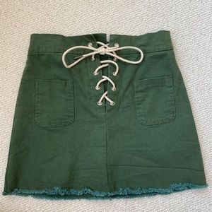 100% cotton denim skirt